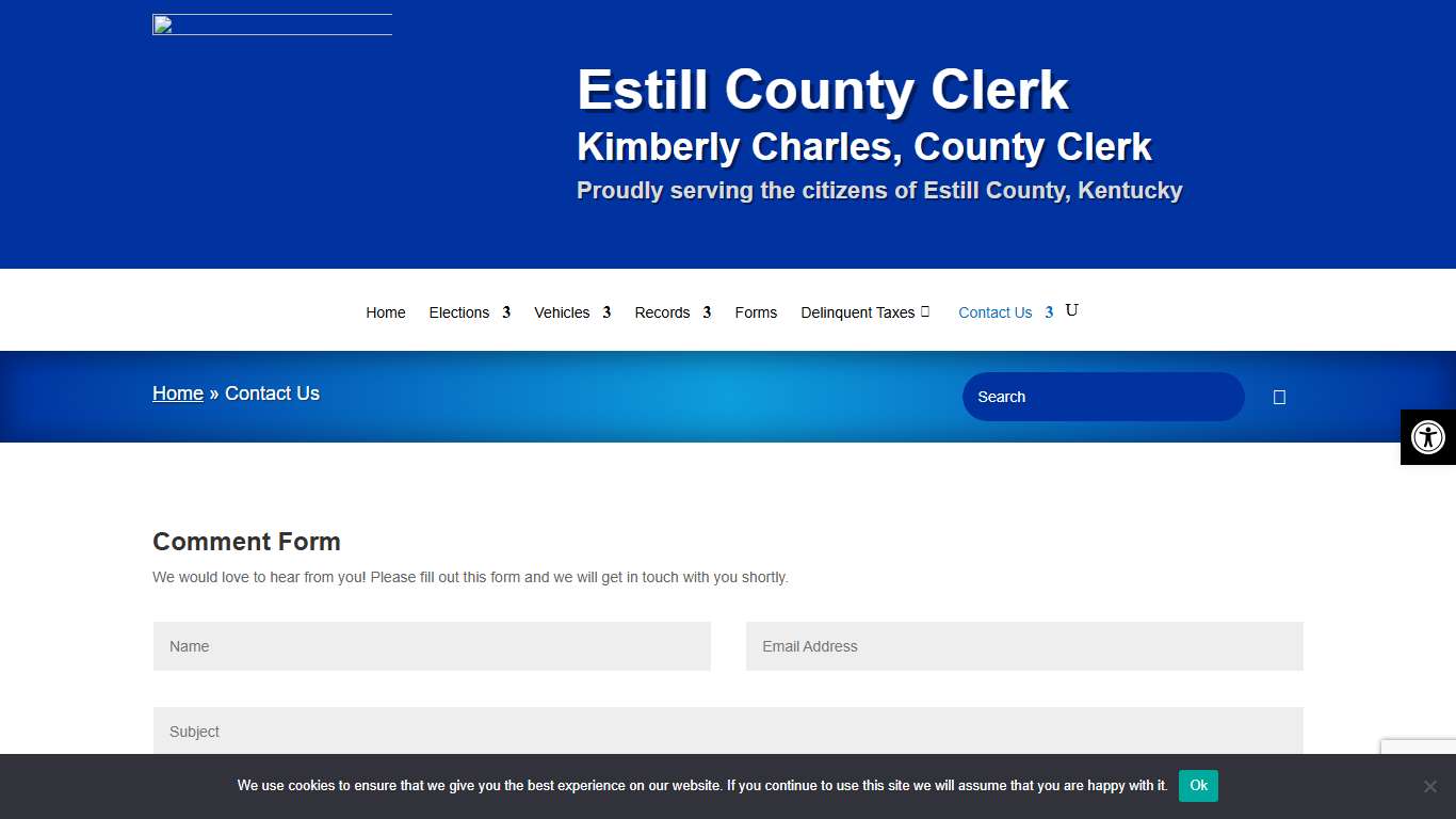 Contact Us - Estill County Kentucky Clerk